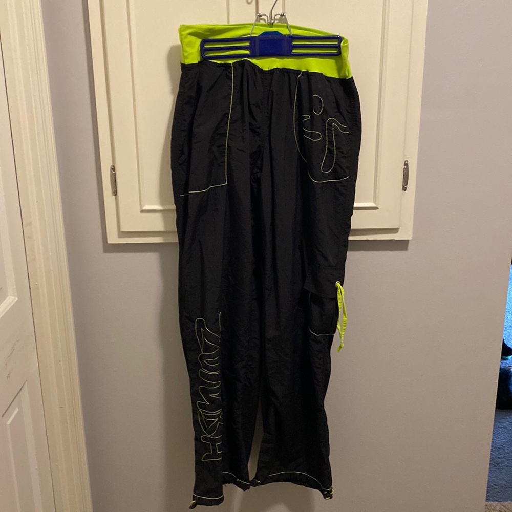 Two pairs Zumba cargo pants XXLarge (more like current medium)